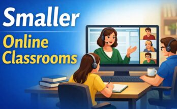 The Average Online Class Size Is Shrinking