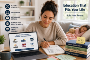 Best Online Colleges for Working Adults and Parents in 2026