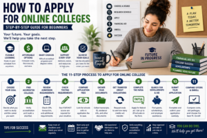 How to Apply for Online Colleges Step-by-Step for Beginners