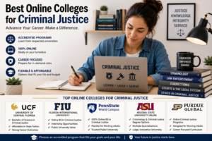 best online colleges for criminal justice