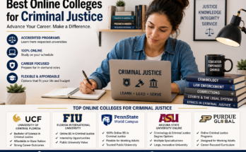 best online colleges for criminal justice
